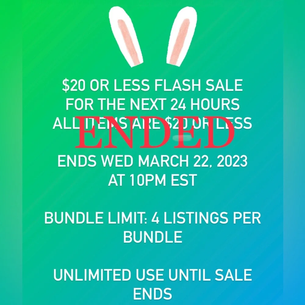 ☀️🐰 Like for Flash Sales! - Picture 4 of 10